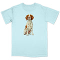 Watercolor Brittany Adult Unisex T-Shirt
