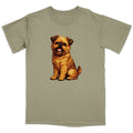 Watercolor Brussels Griffon Adult Unisex T-Shirt