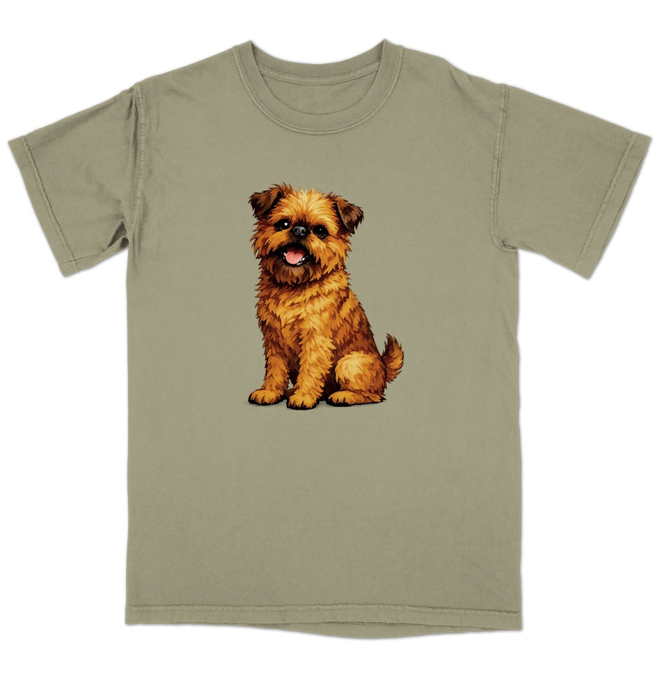 Watercolor Brussels Griffon Adult Unisex T-Shirt