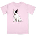 Watercolor Bull Terrier Adult Unisex T-Shirt
