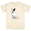 Watercolor Bull Terrier Adult Unisex T-Shirt
