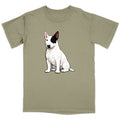 Watercolor Bull Terrier Adult Unisex T-Shirt