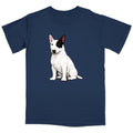 Watercolor Bull Terrier Adult Unisex T-Shirt