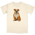 Watercolor Bulldog Adult Unisex T-Shirt
