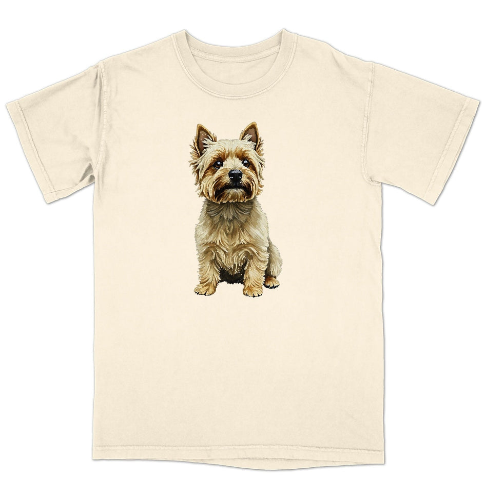 Watercolor Cairn Terrier Adult Unisex T-Shirt