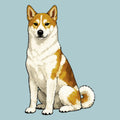 Watercolor Canaan Dog Adult Unisex T-Shirt