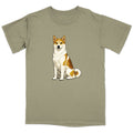 Watercolor Canaan Dog Adult Unisex T-Shirt
