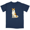 Watercolor Canaan Dog Adult Unisex T-Shirt