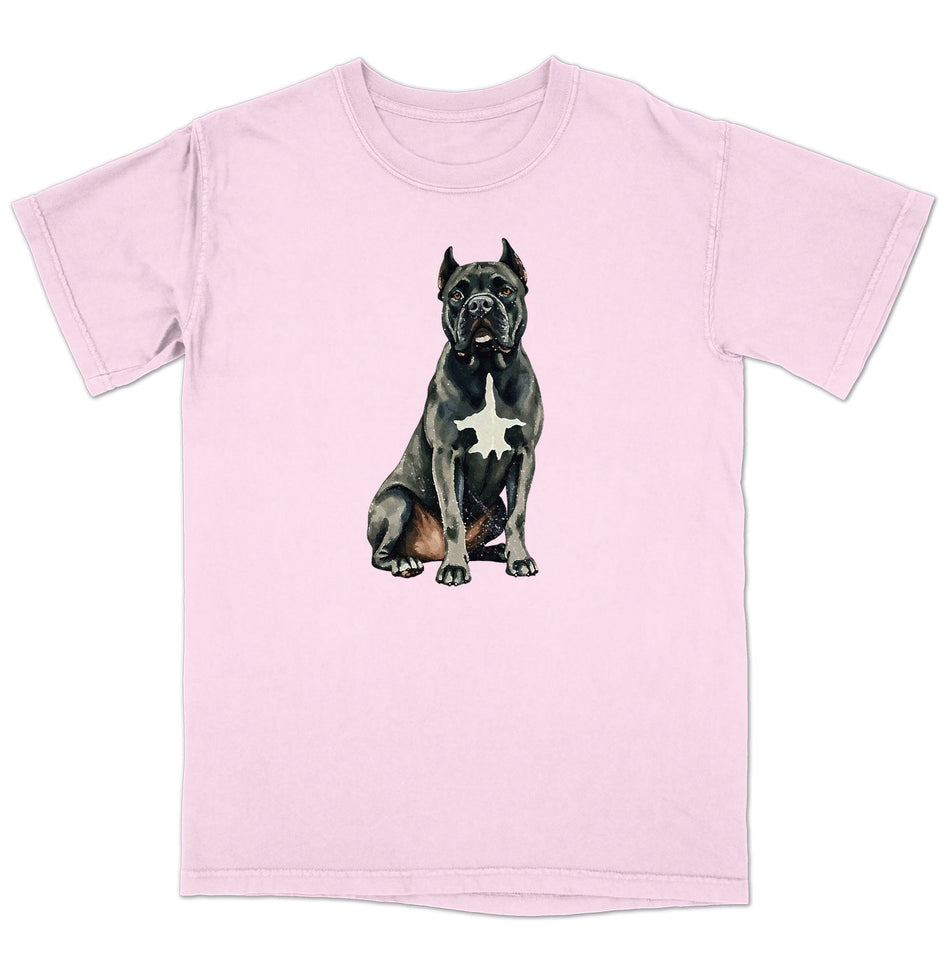 Watercolor Cane Corso Adult Unisex T-Shirt