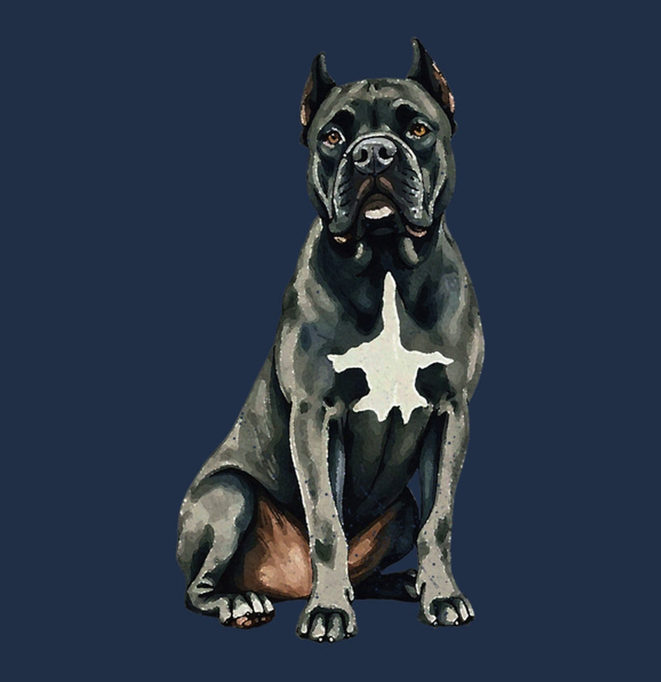 Watercolor Cane Corso Adult Unisex T-Shirt