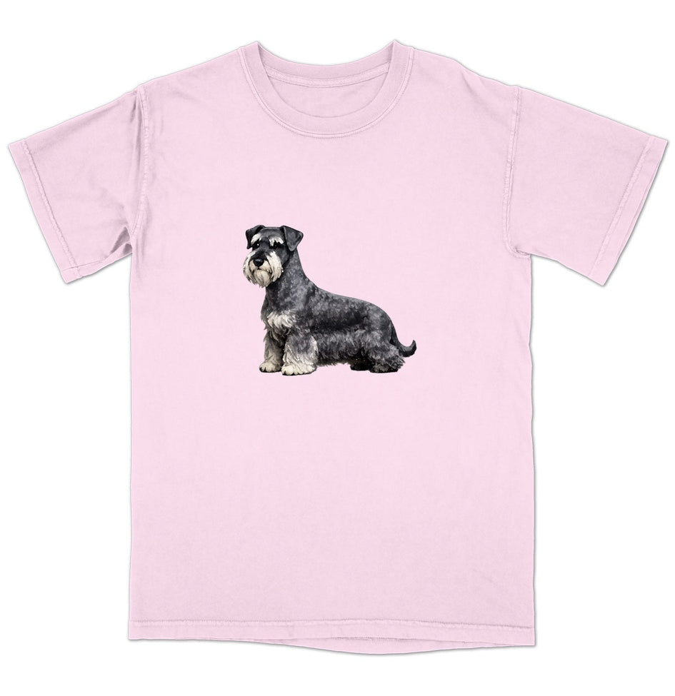 Watercolor Cesky Terrier Adult Unisex T-Shirt