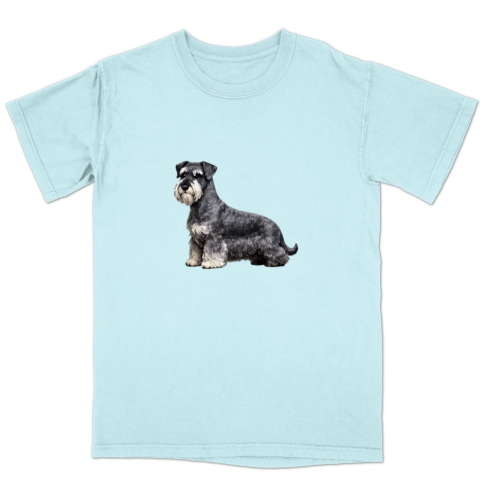 Watercolor Cesky Terrier Adult Unisex T-Shirt
