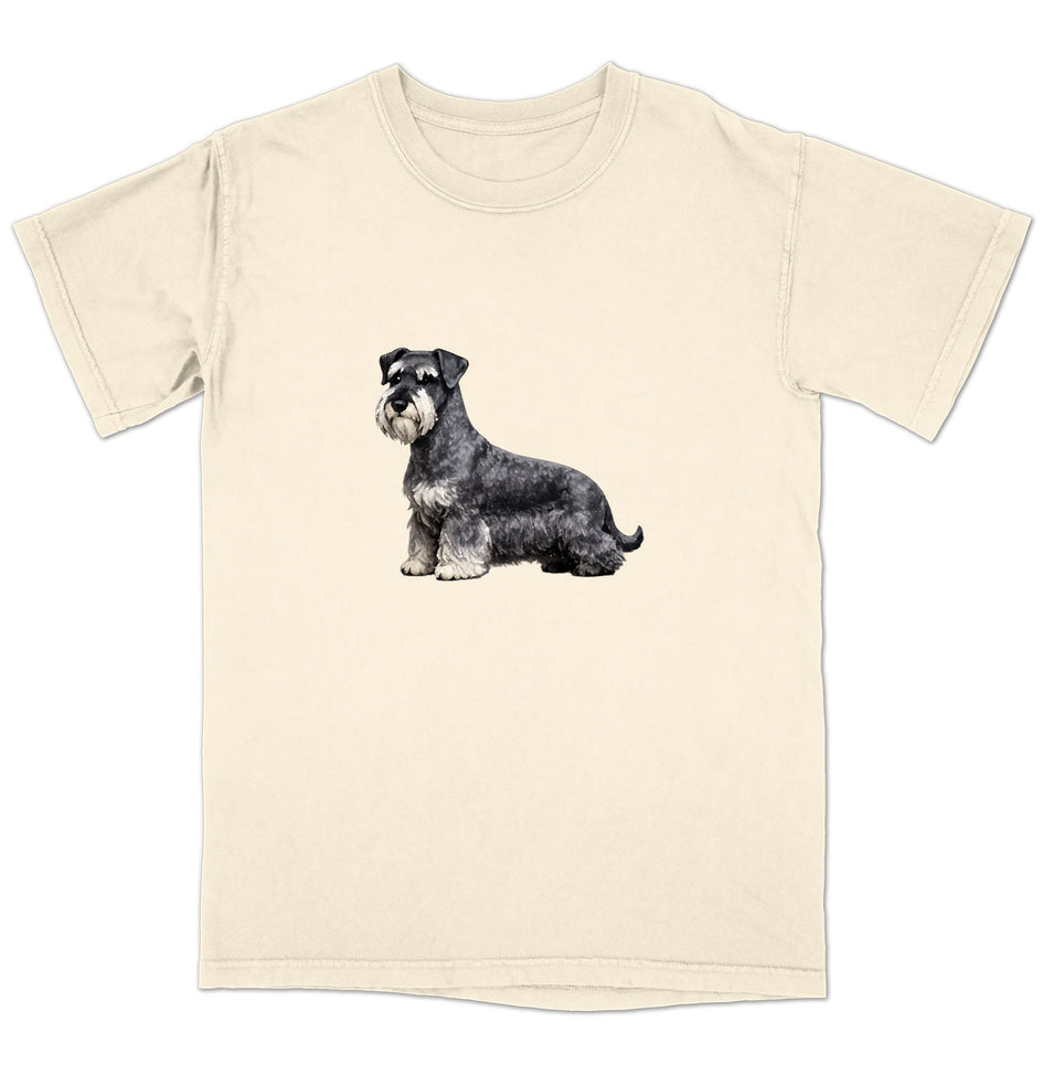 Watercolor Cesky Terrier Adult Unisex T-Shirt