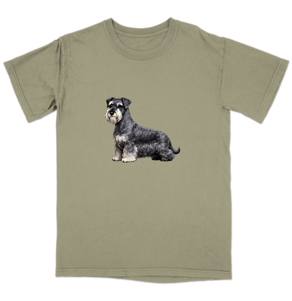 Watercolor Cesky Terrier Adult Unisex T-Shirt