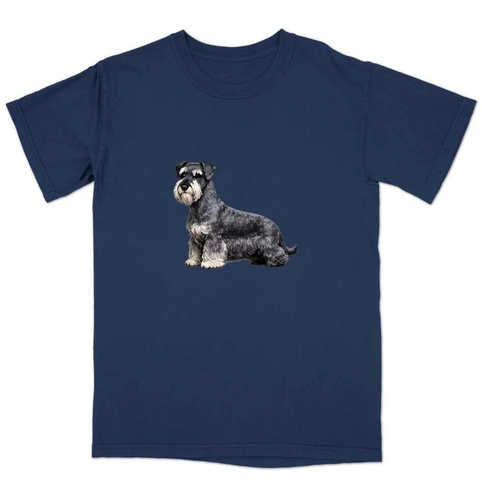 Watercolor Cesky Terrier Adult Unisex T-Shirt