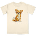 Watercolor Chihuahua Adult Unisex T-Shirt