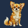 Watercolor Chihuahua Adult Unisex T-Shirt