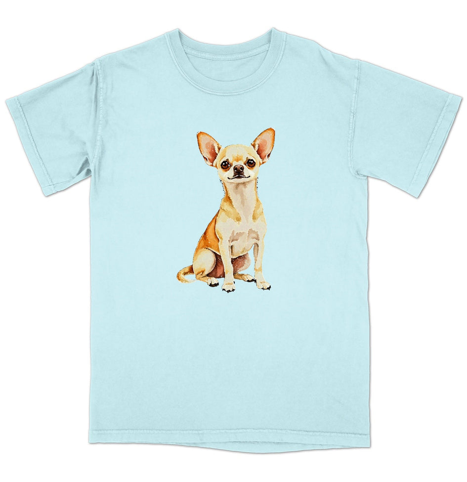 Watercolor Chihuahua Adult Unisex T-Shirt