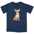 Watercolor Chihuahua Adult Unisex T-Shirt