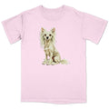 Watercolor Chinese Crested Adult Unisex T-Shirt