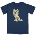 Watercolor Chinese Crested Adult Unisex T-Shirt