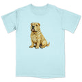 Watercolor Chinese Shar-Pei Adult Unisex T-Shirt