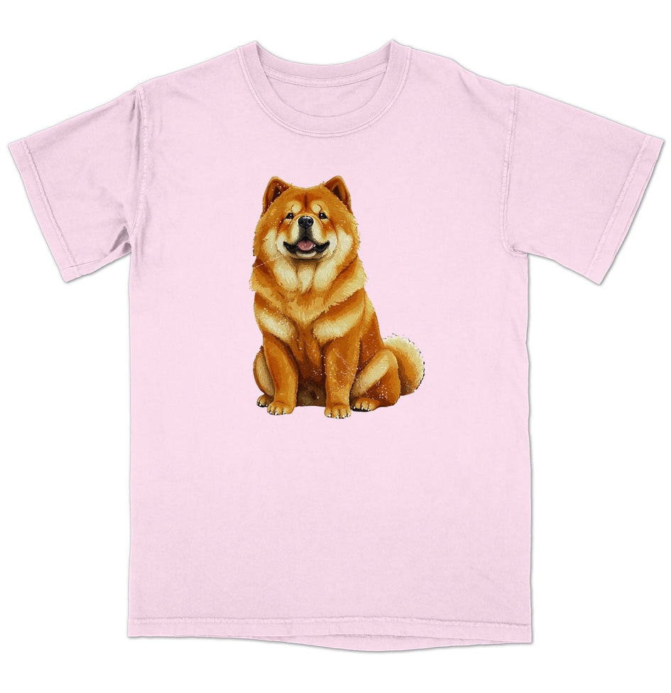 Watercolor Chow Chow Adult Unisex T-Shirt