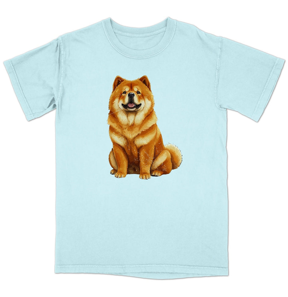 Watercolor Chow Chow Adult Unisex T-Shirt
