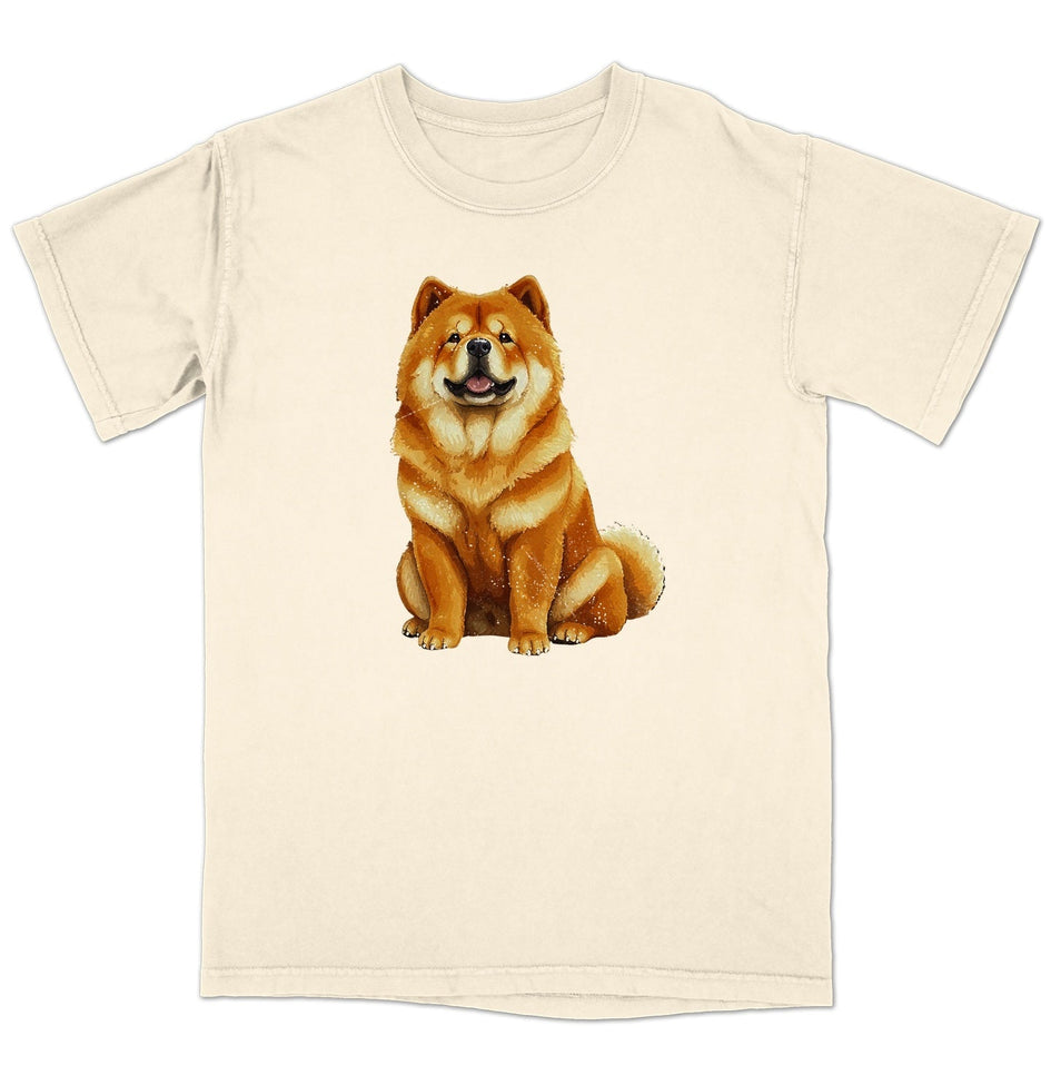 Watercolor Chow Chow Adult Unisex T-Shirt