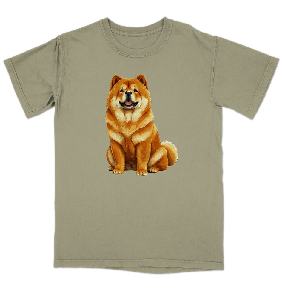 Watercolor Chow Chow Adult Unisex T-Shirt