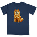 Watercolor Chow Chow Adult Unisex T-Shirt