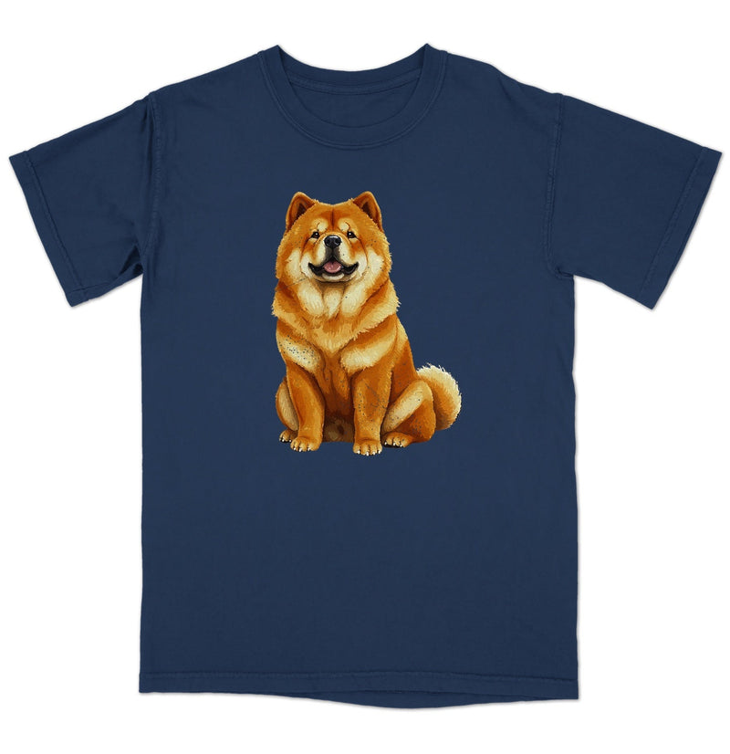 Watercolor Chow Chow Adult Unisex T-Shirt