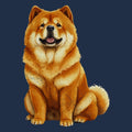 Watercolor Chow Chow Adult Unisex T-Shirt