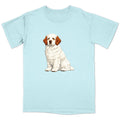 Watercolor Clumber Spaniel Adult Unisex T-Shirt
