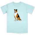 Watercolor Collie Adult Unisex T-Shirt