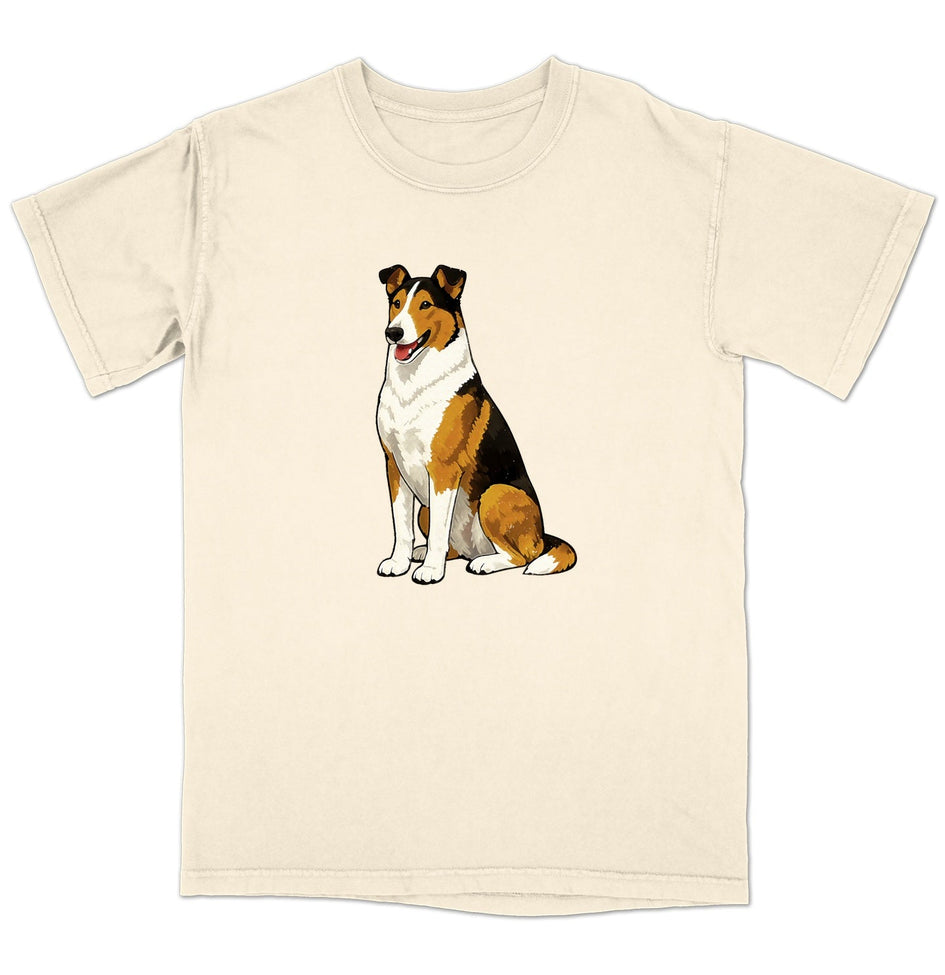 Watercolor Collie Adult Unisex T-Shirt