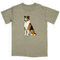 Watercolor Collie Adult Unisex T-Shirt