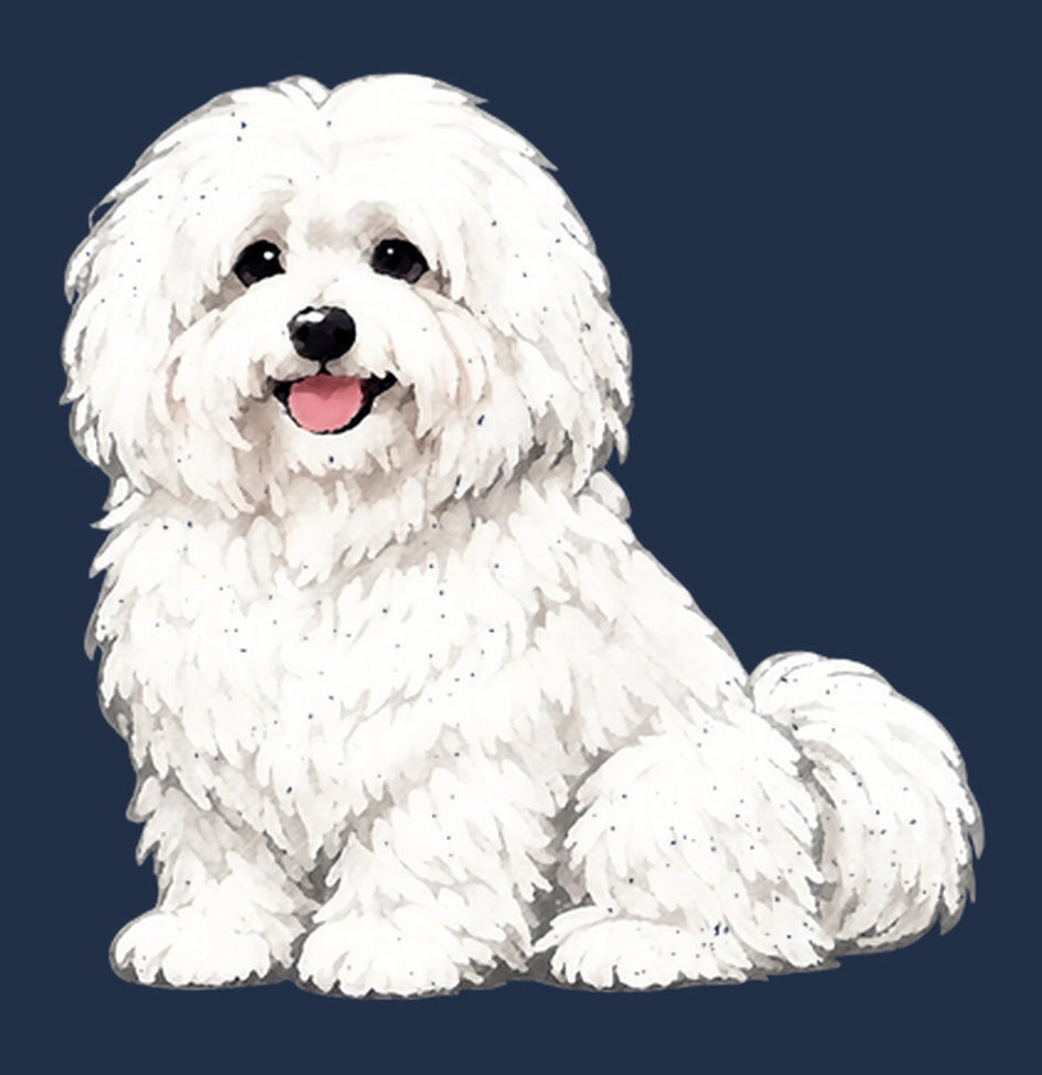Watercolor Coton de Tulear Adult Unisex T-Shirt