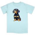 Watercolor Dachshund Adult Unisex T-Shirt