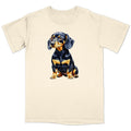 Watercolor Dachshund Adult Unisex T-Shirt