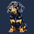 Watercolor Dachshund Adult Unisex T-Shirt