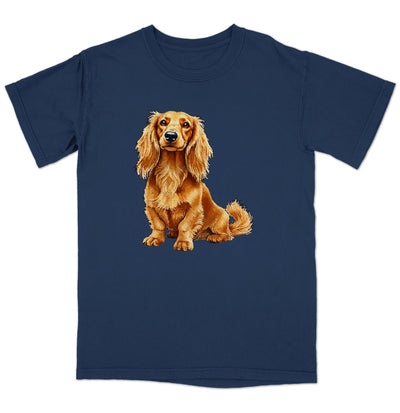 Watercolor Dachshund Adult Unisex T-Shirt