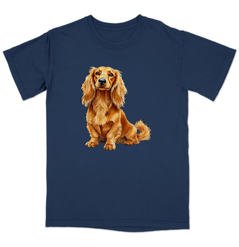 Watercolor Dachshund Adult Unisex T-Shirt