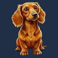 Watercolor Wirehaired Dachshund Adult Unisex T-Shirt