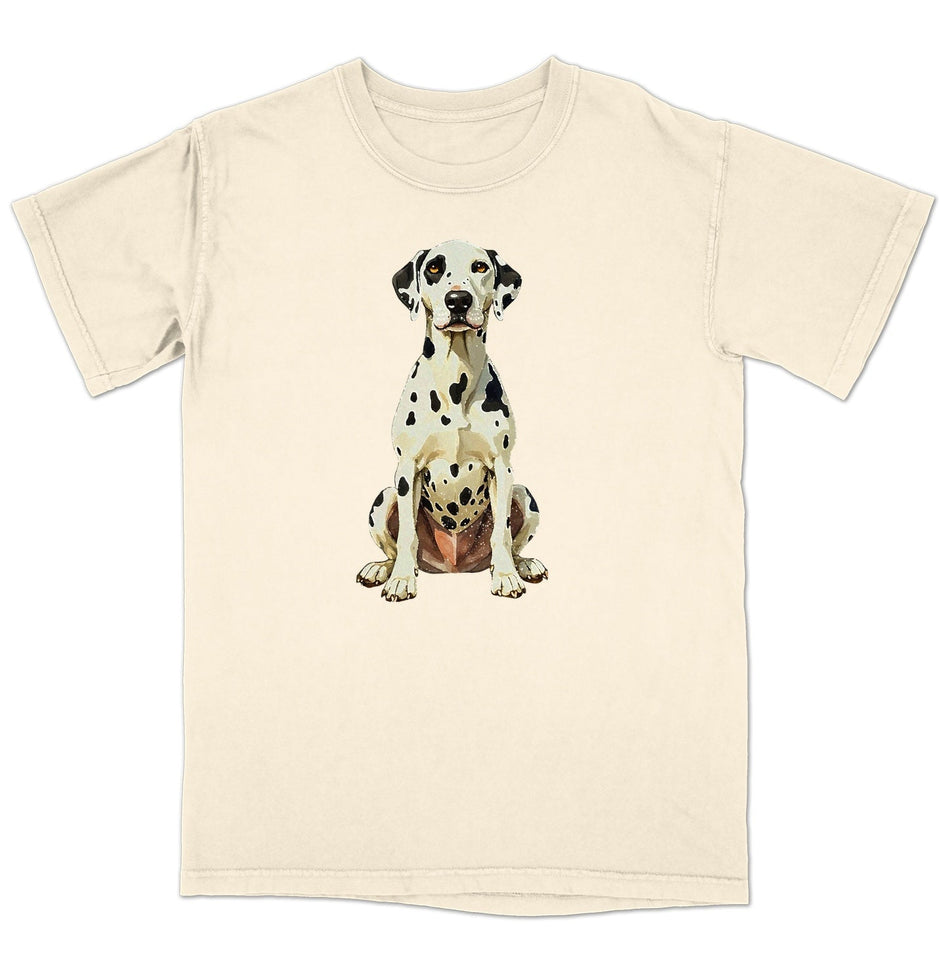 Watercolor Dalmatian Adult Unisex T-Shirt