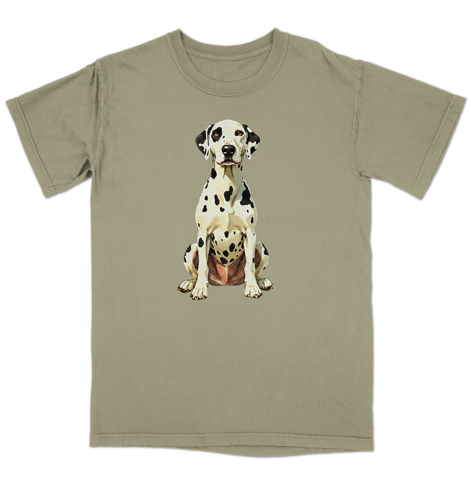 Watercolor Dalmatian Adult Unisex T-Shirt