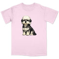 Watercolor Dandie Dinmont Terrier Adult Unisex T-Shirt