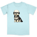 Watercolor Dandie Dinmont Terrier Adult Unisex T-Shirt