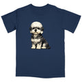 Watercolor Dandie Dinmont Terrier Adult Unisex T-Shirt