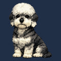 Watercolor Dandie Dinmont Terrier Adult Unisex T-Shirt